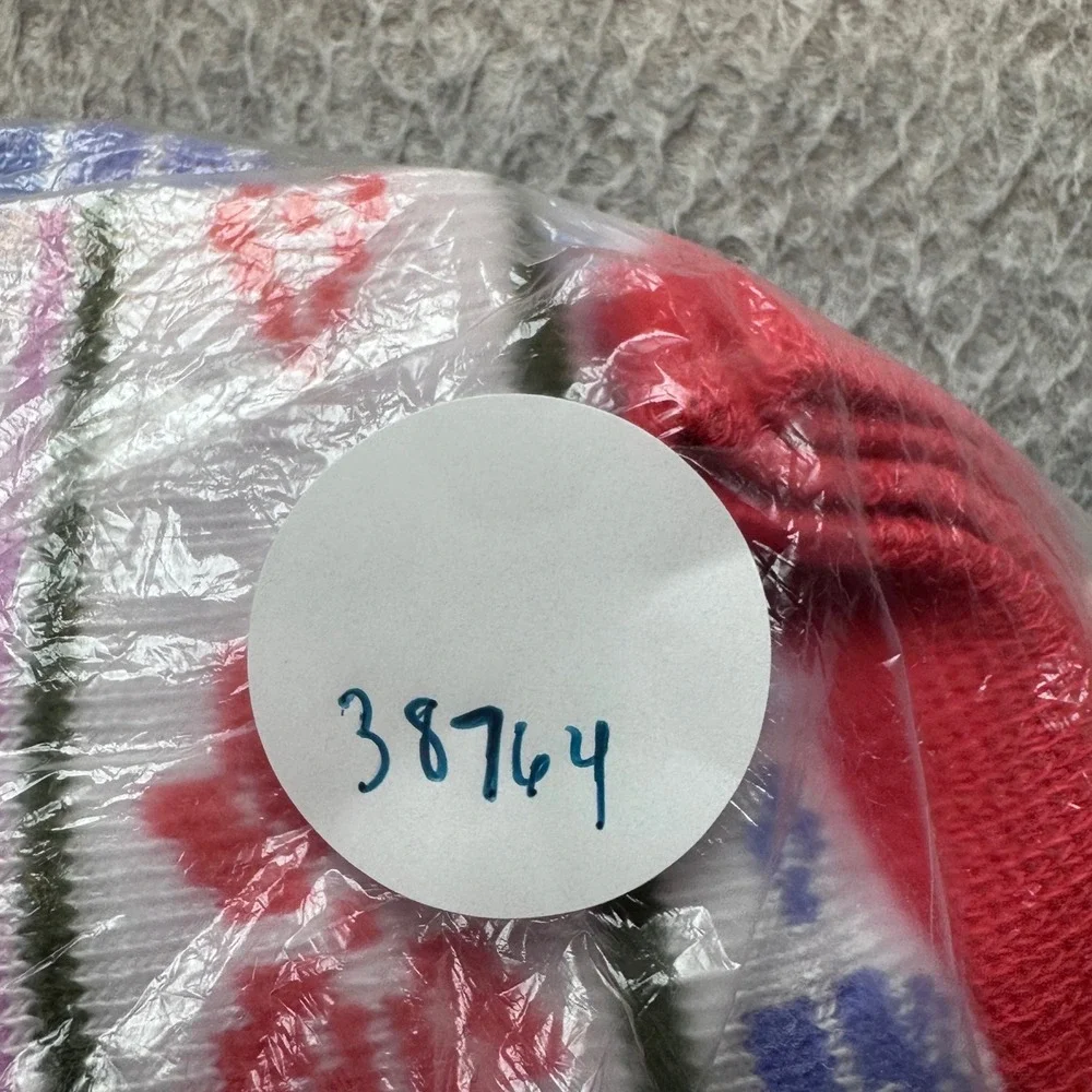 Made For Retail Socks Kid 7-8.5 White Fair Isle Holiday Gift Snowflake 234300673